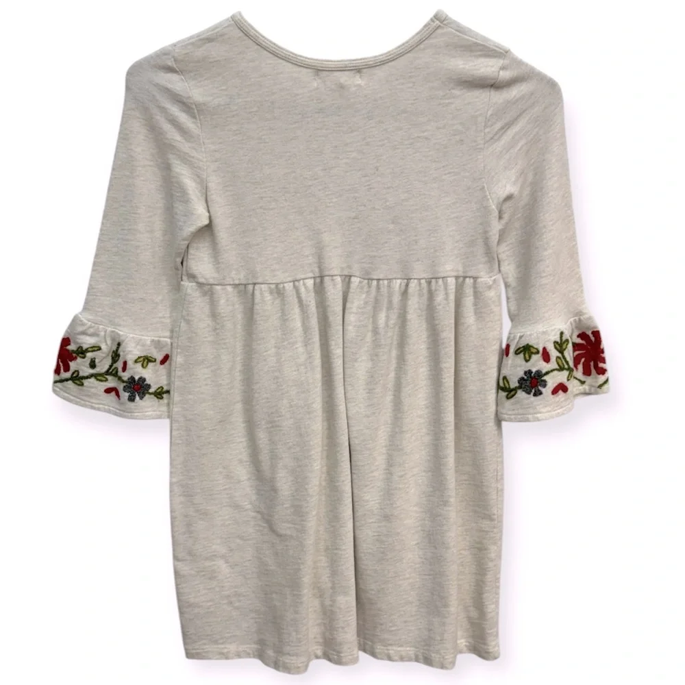Mimi & Maggie Girls Beautiful Embroidered Long Sleeve‎ Dress Size 7-8